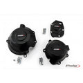 KIT PROTEZIONE CARTER MOTORE PUIG COMPATIBILE PER KAWASAKI Z 900 2017 > 2019 NERO 20135N