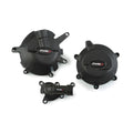 KIT PROTEZIONE CARTER MOTORE PUIG COMPATIBILE PER KTM DUKE 790 2018 > 2024 NERO 20221N