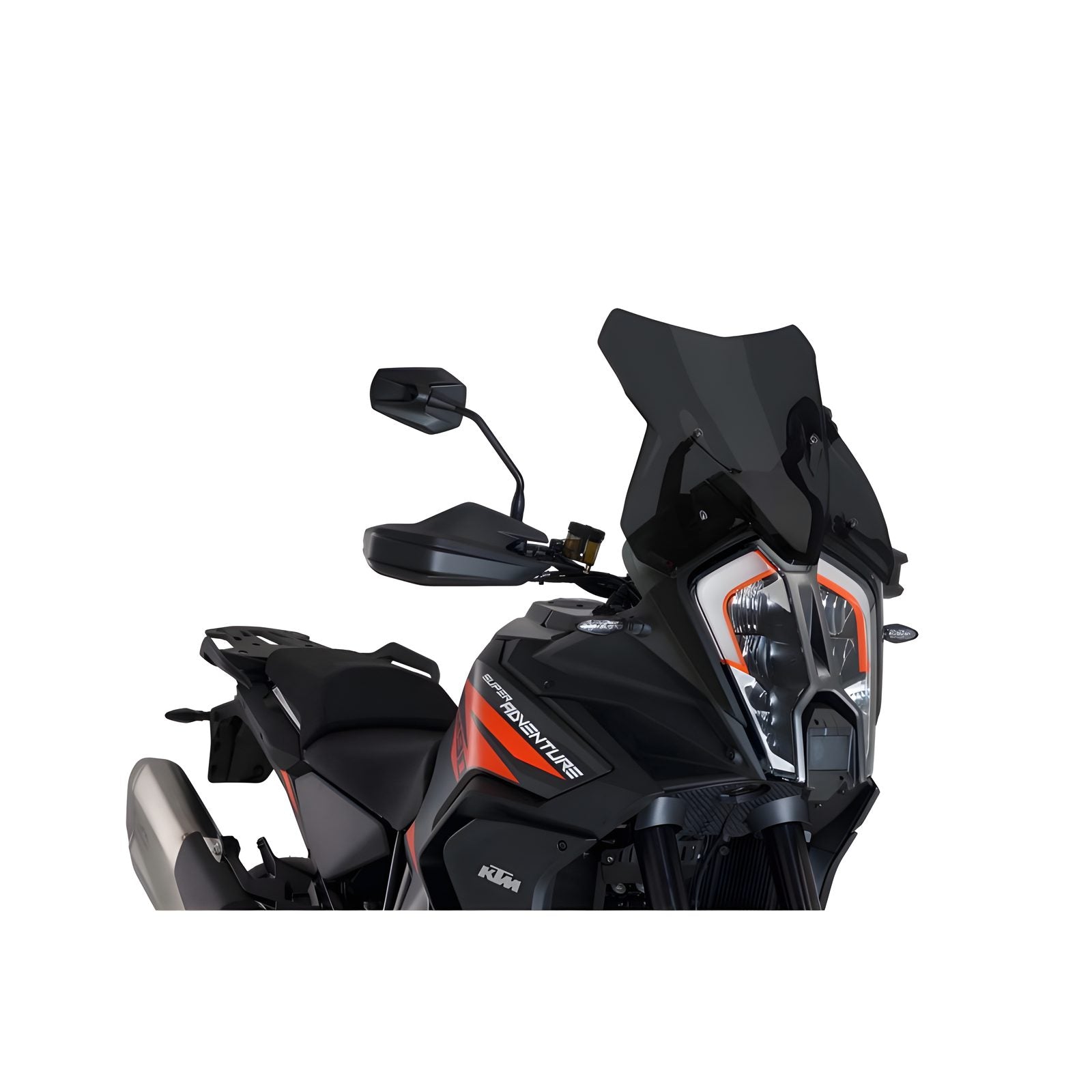 CUPOLINO TOURING PUIG COMPATIBILE PER KTM SUPER ADVENTURE 1290 R/S 2021 > 2025 FUME SCURO 20422F