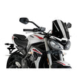 CUPOLINO NAKED NEW GENERATION SPORT PUIG COMPATIBILE PER TRIUMPH STREET TRIPLE 765 R/RS 2020 > 2025 NERO 20432N