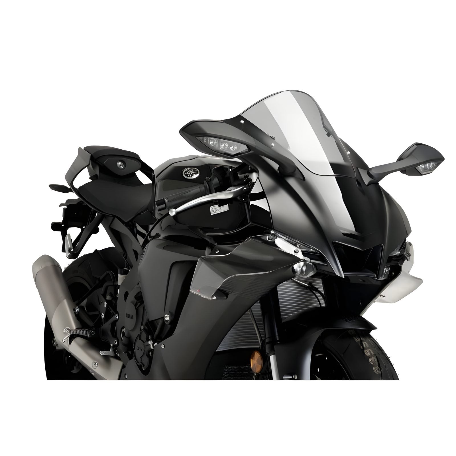 SPOILER FRONTALE GP PUIG COMPATIBILE PER YAMAHA YZF-R1/R1M 1000 2020 > 2024 FUME CHIARO 20523H