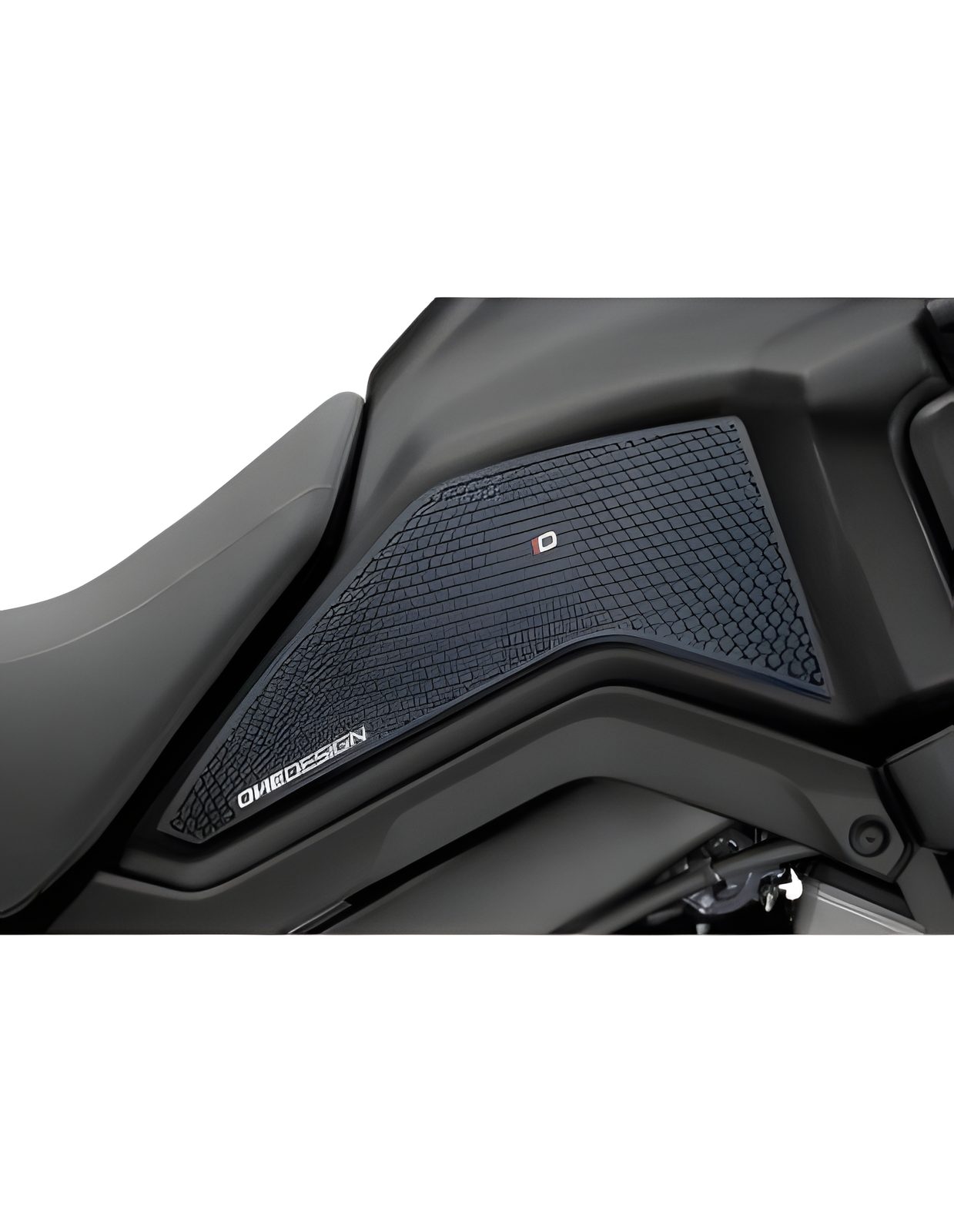 SET ADESIVI LATERALE SPECIFICO SERBATOIO PUIG COMPATIBILE PER SUZUKI SV 650 2022 > 2026 NERO COPPIA 20602N