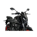 CUPOLINO NAKED NEW GENERATION SPORT PUIG COMPATIBILE PER YAMAHA MT-07 700 2021 > 2024 NERO  RICONDIZIONATO 20618N