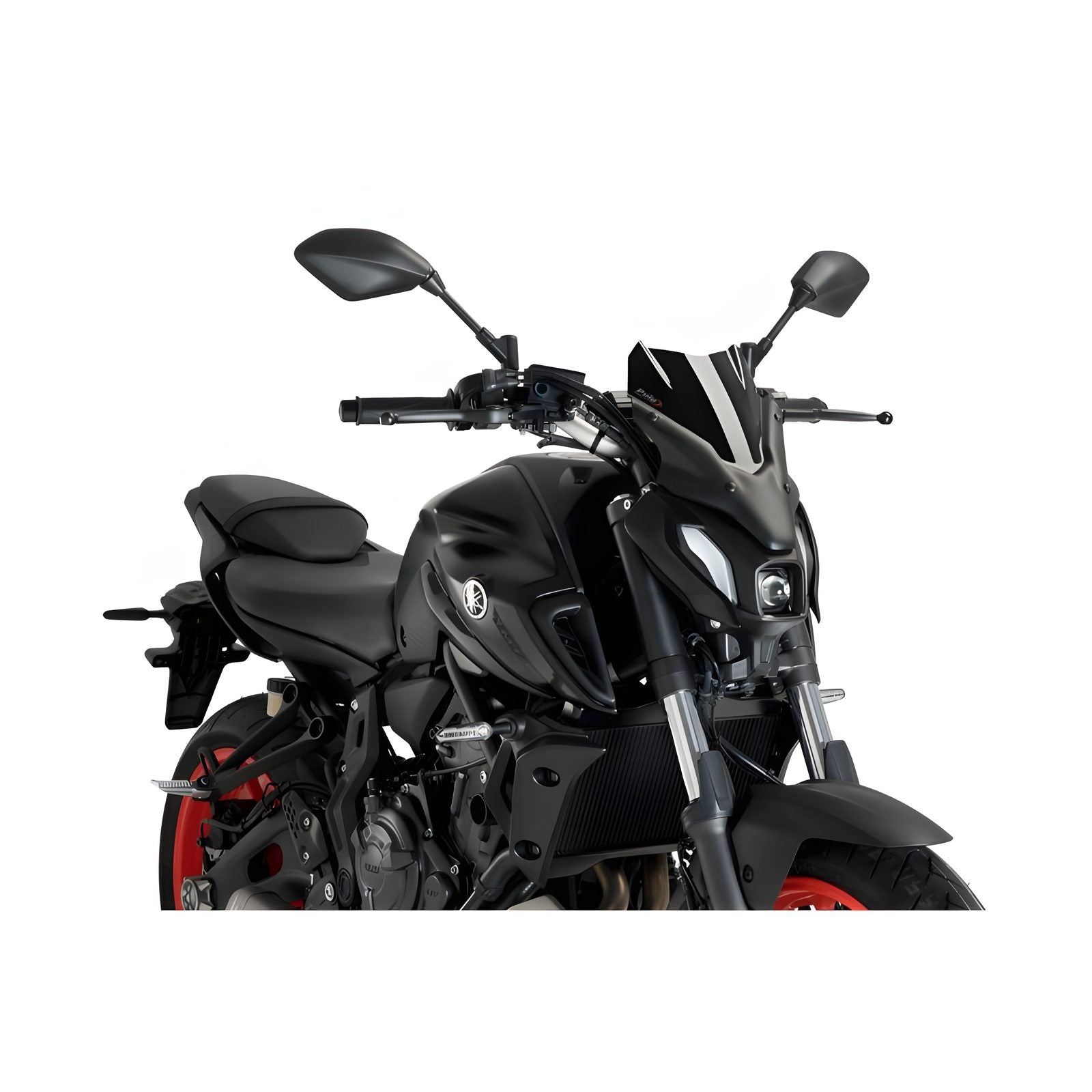 CUPOLINO NAKED NEW GENERATION SPORT PUIG COMPATIBILE PER YAMAHA MT-07 700 2021 > 2024 NERO  RICONDIZIONATO 20618N