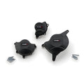 KIT PROTEZIONE CARTER MOTORE PUIG COMPATIBILE PER HONDA CB 650 R NEO SPORTS CAFE 2019 > 2023 NERO 20625N