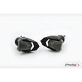 TAMPONI PARATELAIO MOD. R19 PUIG COMPATIBILE PER YAMAHA TRACER 9 900 GT 2025 NERO COPPIA 20669N