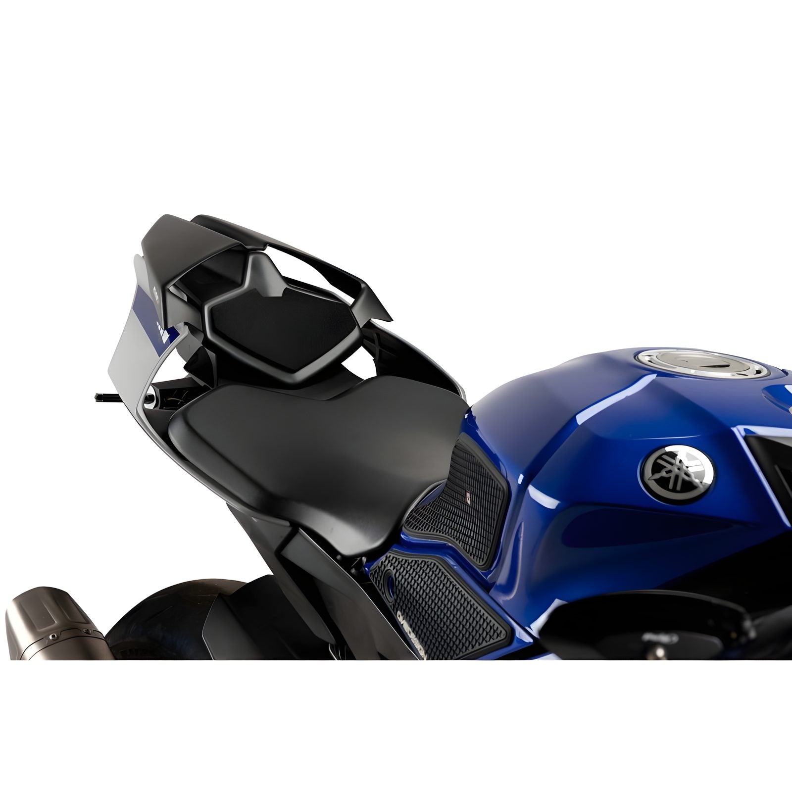COVER PER SEDILE POSTERIORE PUIG COMPATIBILE PER YAMAHA YZF-R1/R1M 1000 2020 > 2025 NERO OPACO 20703J
