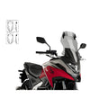 CUPOLINO TOURING CON VISIERA AGGIUNTIVA PUIG COMPATIBILE PER HONDA NC 750 X 2021 > 2024 FUME CHIARO 20753H