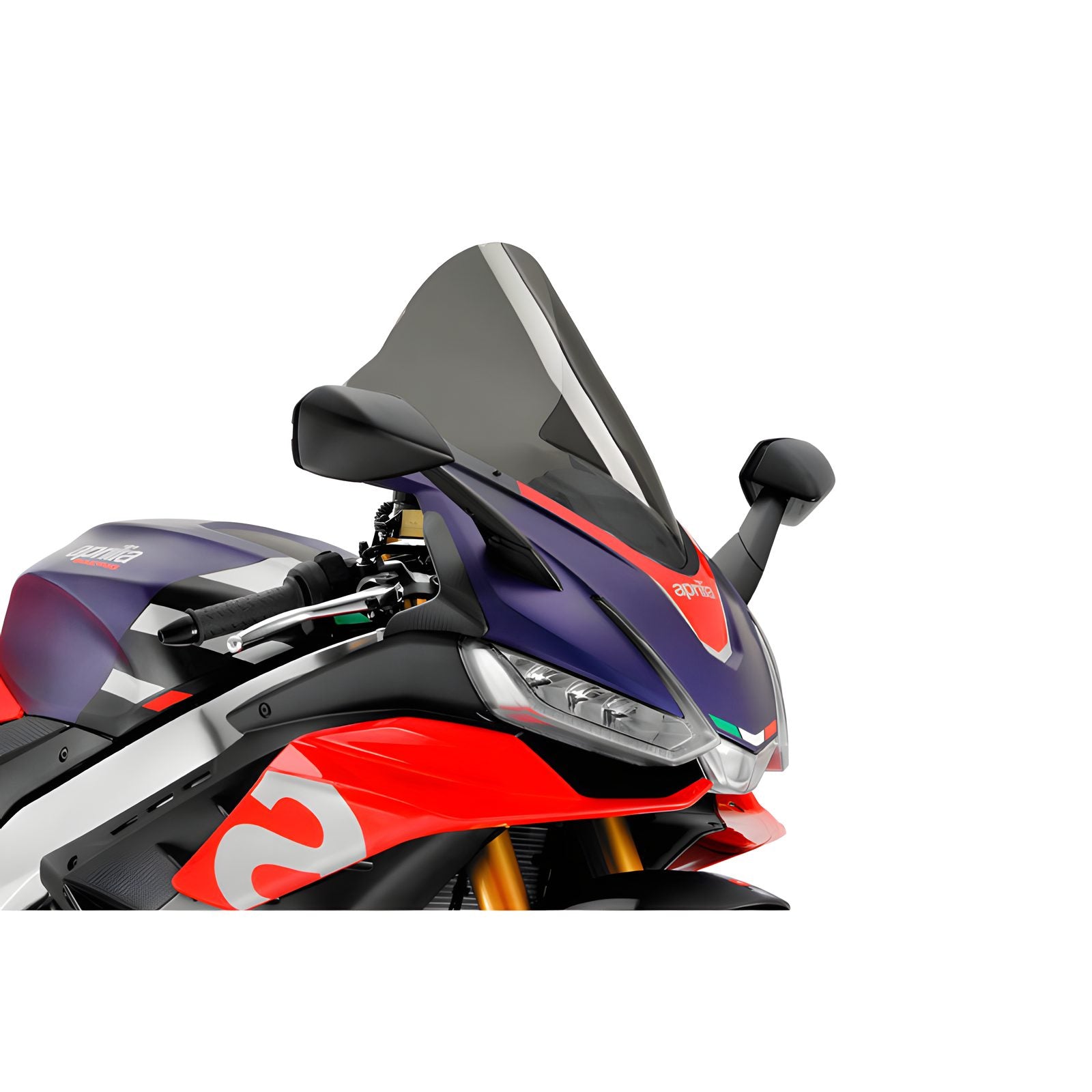 CUPOLINO R-RACER PUIG COMPATIBILE PER APRILIA RSV4 1100/FACTORY 2025 FUME SCURO 20771F