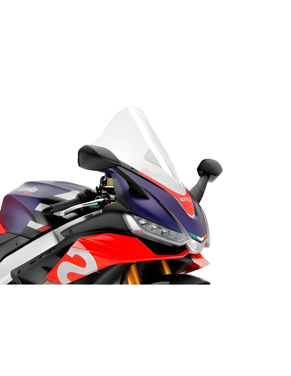 CUPOLINO R-RACER PUIG COMPATIBILE PER APRILIA RSV4 1100 FACTORY 2026 TRASPARENTE 20771W