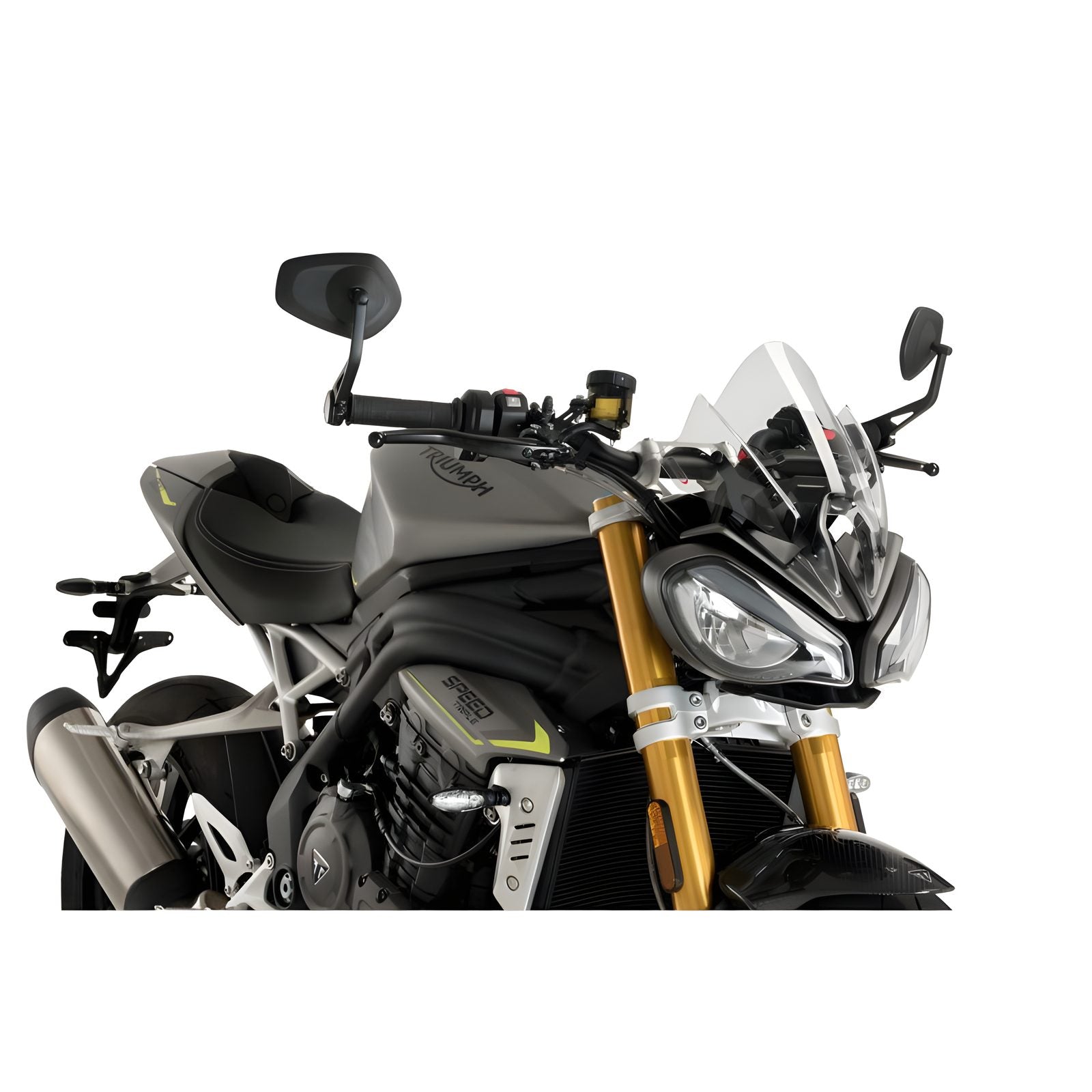CUPOLINO NAKED N.G. SPORT PUIG COMPATIBILE PER TRIUMPH SPEED TRIPLE 1200 RS 2021 > 2025 TRASPARENTE 20795W