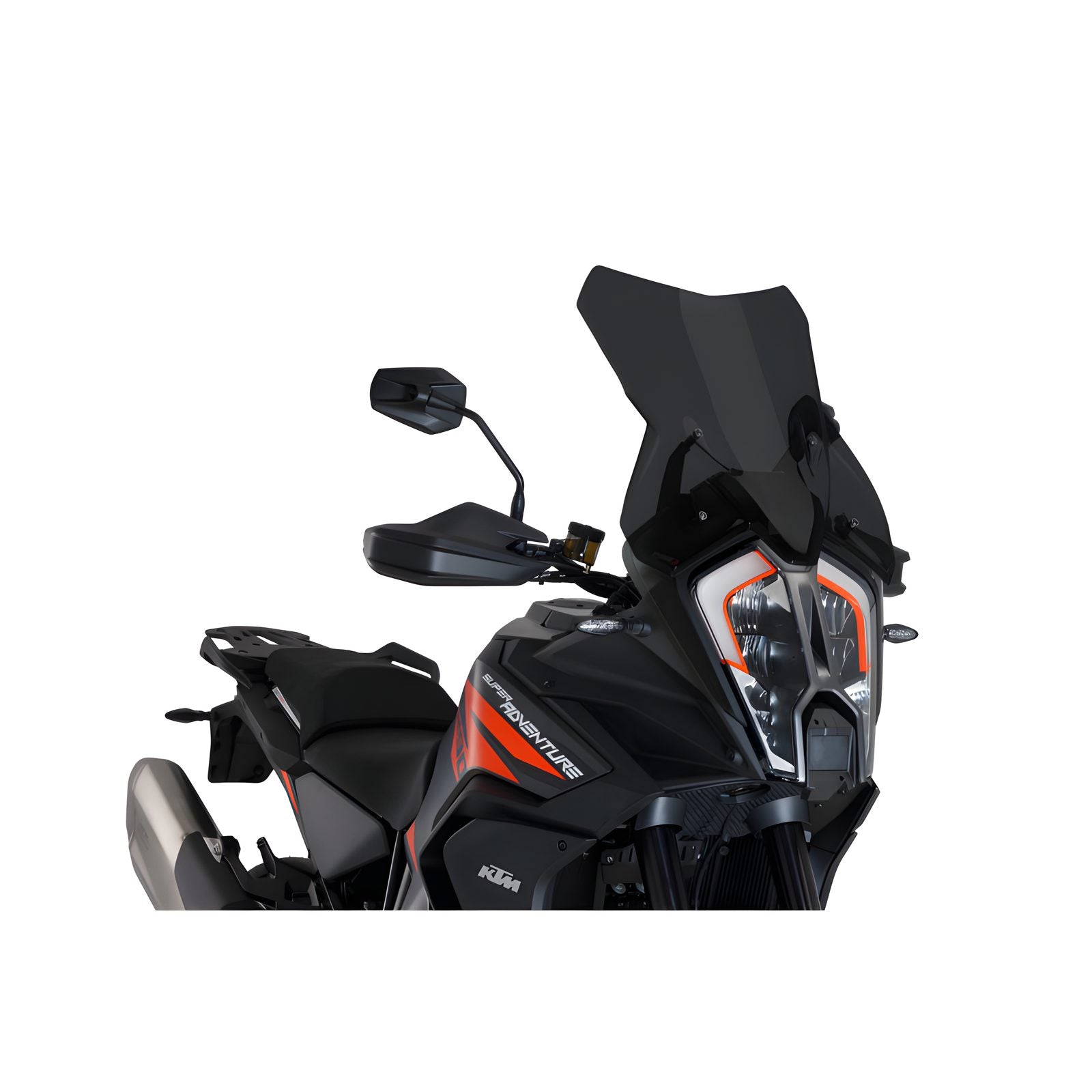 CUPOLINO TOURING PLUS PUIG COMPATIBILE PER KTM SUPER ADVENTURE 1290 2021 > 2023 FUME SCURO 20816F