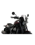 CUPOLINO NAKED N.G. SPORT PUIG COMPATIBILE PER HONDA REBEL CMX1100 DCT 2025 > 2026 FUME CHIARO 20819H