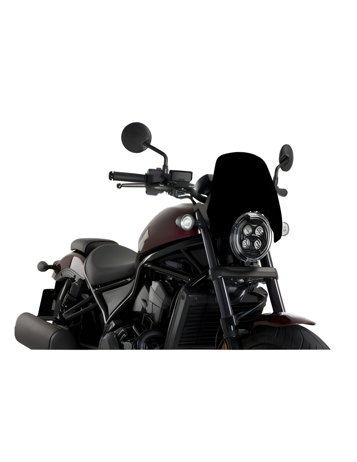 CUPOLINO NAKED N.G. SPORT PUIG COMPATIBILE PER HONDA REBEL CMX1100 DCT 2025 > 2026 NERO 20819N