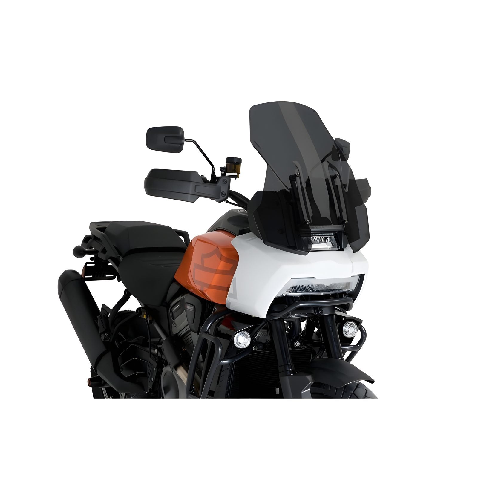 CUPOLINO TOURING PUIG COMPATIBILE PER HARLEY DAVIDSON PAN AMERICA 1250 SPECIAL 2021 > 2025 FUME SCURO 20840F