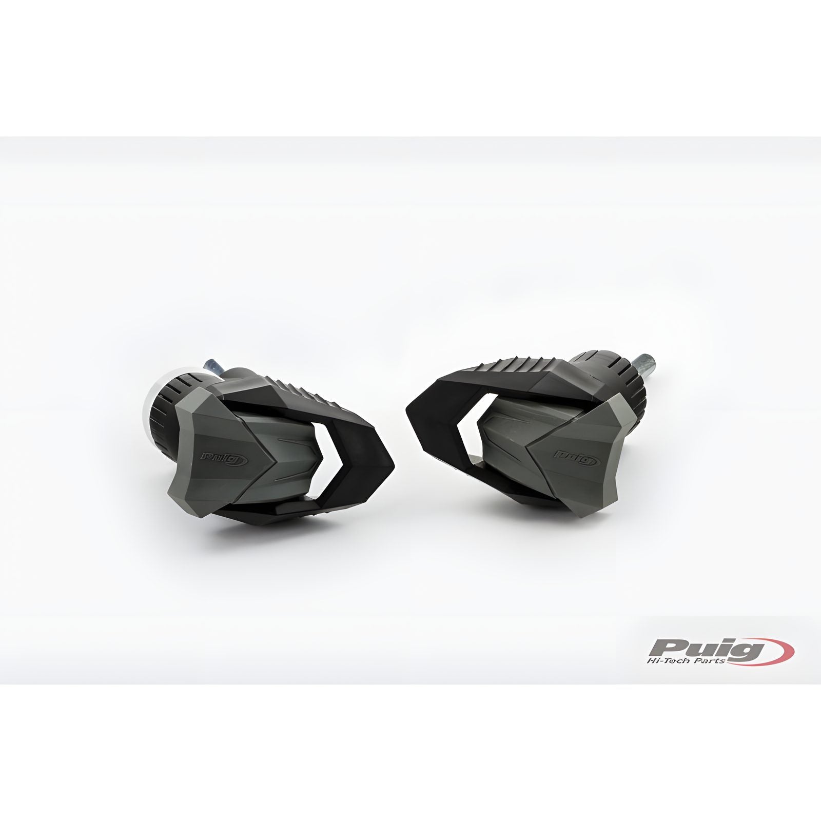 TAMPONI PARATELAIO MOD. R19 PUIG COMPATIBILE PER BMW S 1000 R 2025 NERO COPPIA 20861N