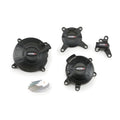 KIT PROTEZIONE CARTER MOTORE PUIG COMPATIBILE PER YAMAHA MT-09 850 2024 > 2025 NERO 20990N