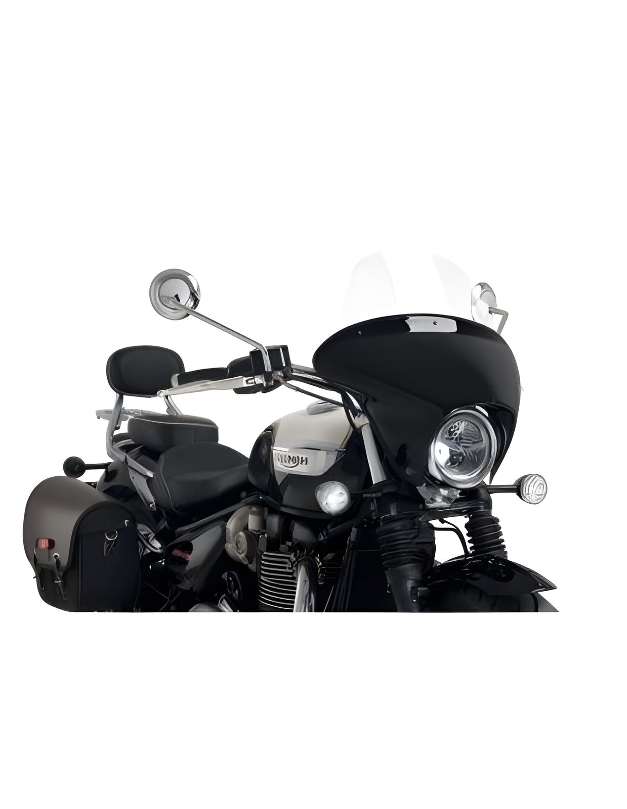 CUPOLINO BATWING SML TOURING PUIG COMPATIBILE PER TRIUMPH BONNEVILLE SPEEDMASTER 1200 2025 > 2026 TRASPARENTE 21117W