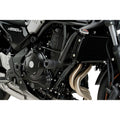TAMPONI PARATELAIO MOD. VINTAGE 2.0 PUIG COMPATIBILE PER KAWASAKI Z 650 RS 2022 > 2024 NERO COPPIA 21118N
