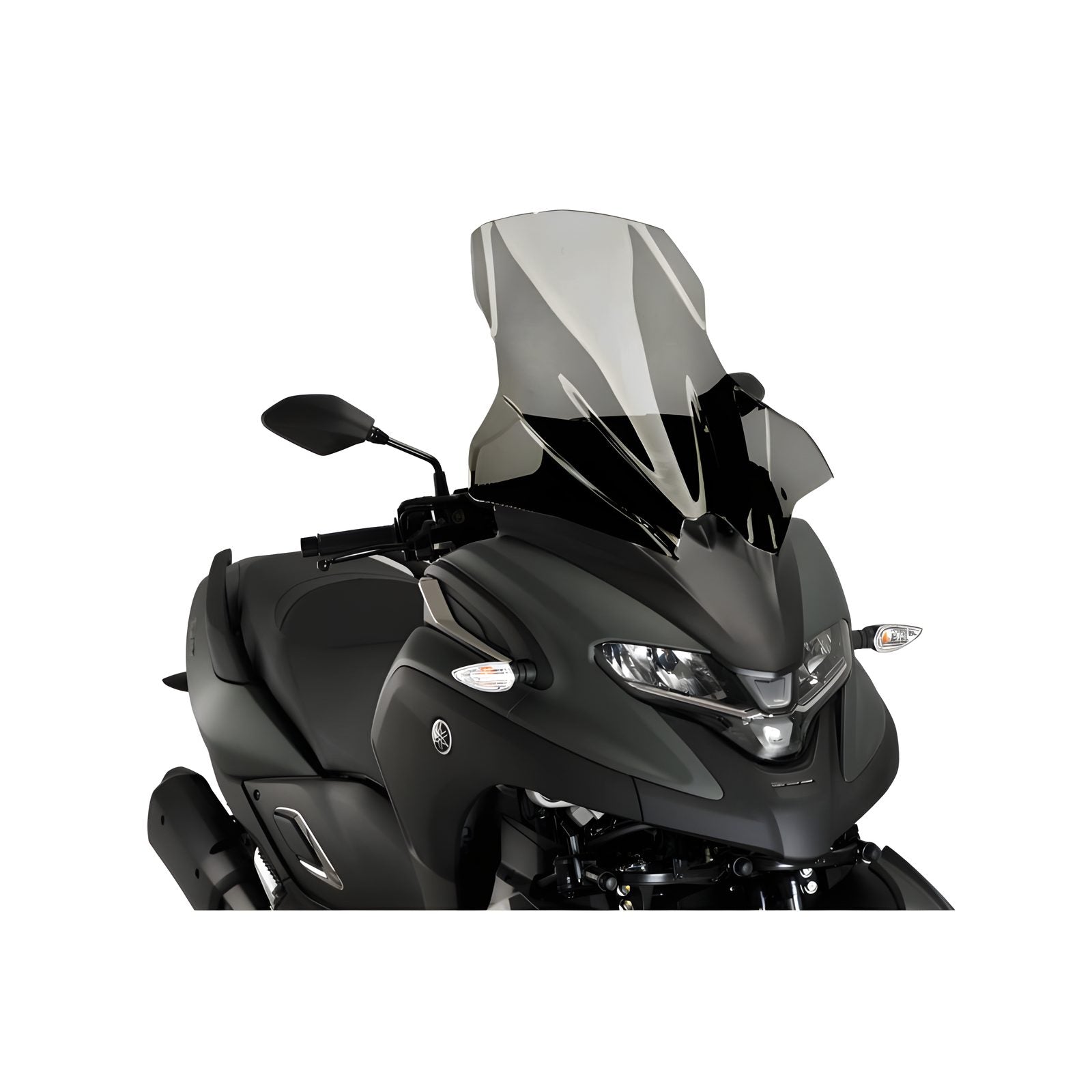 CUPOLINO V-TECH LINE TOURING PUIG COMPATIBILE PER YAMAHA TRICITY 300 2020 > 2025 FUME SCURO 21120F