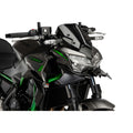 SPOILER ANTERIORE DOWNFORCE NAKED PUIG COMPATIBILE PER KAWASAKI Z 650 2025 CARBON LOOK 21134C
