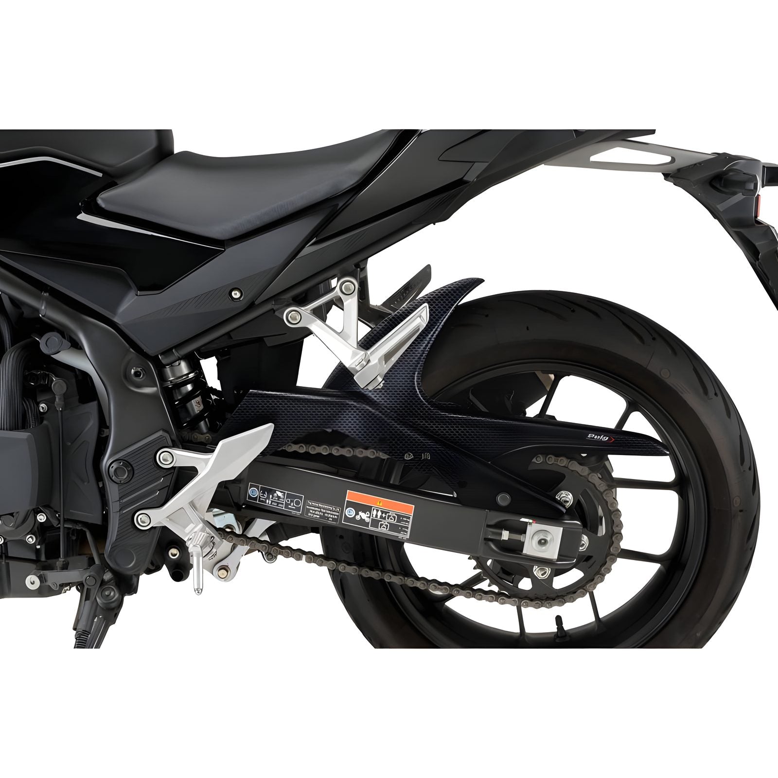 PARAFANGO POSTERIORE PUIG COMPATIBILE PER HONDA CB 500 HORNET 2024 CARBON LOOK 21146C