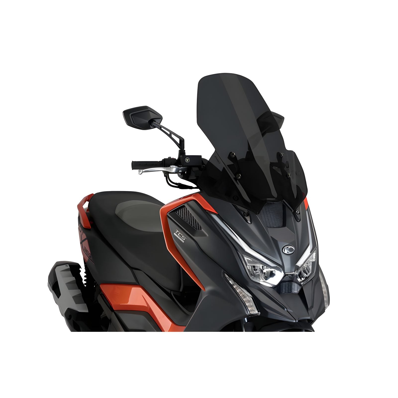 CUPOLINO V-TECH LINE TOURING PUIG COMPATIBILE PER KYMCO DTX 360 2022 > 2025 FUME SCURO 21149F