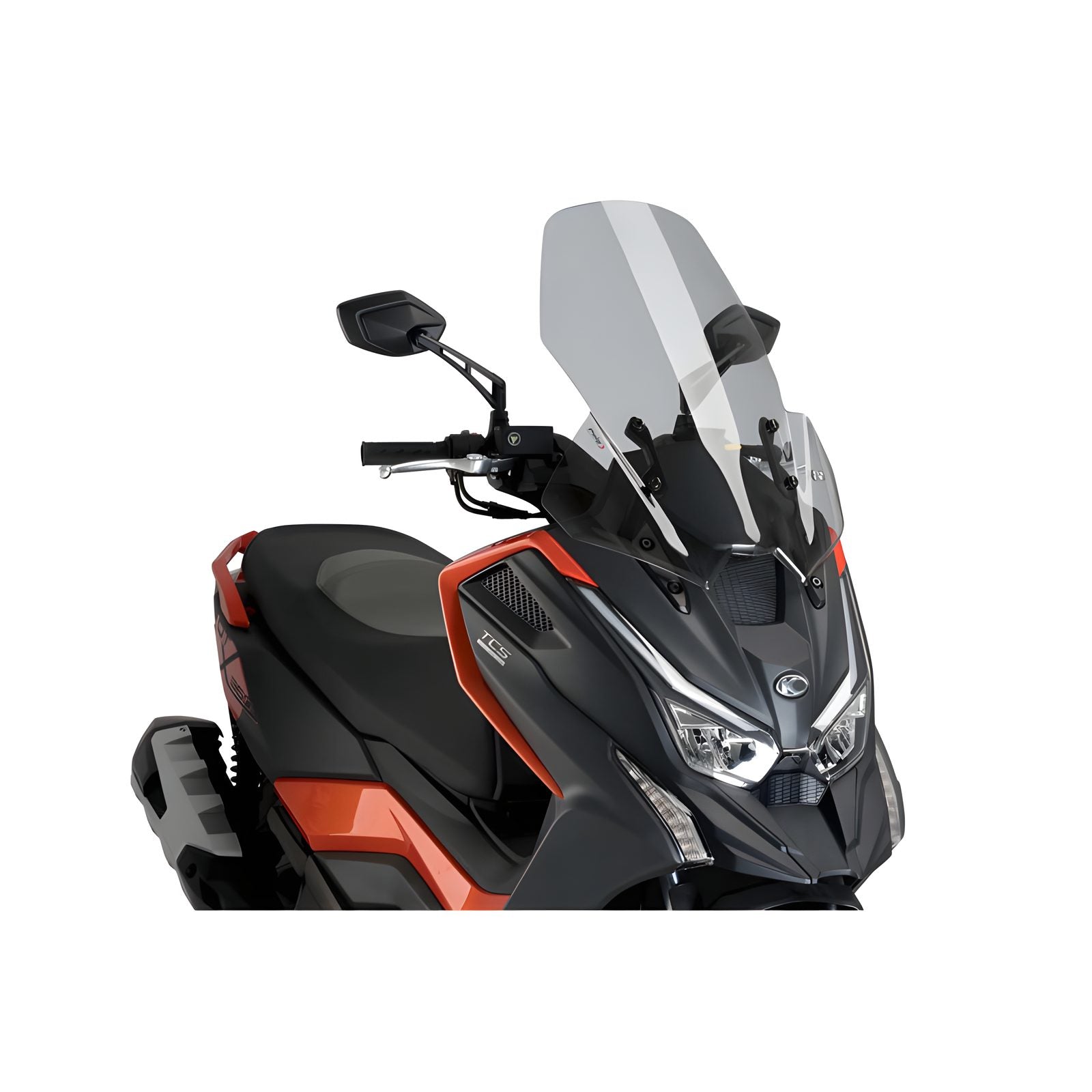 CUPOLINO V-TECH LINE TOURING PUIG COMPATIBILE PER KYMCO DTX 360 2022 > 2025 FUME CHIARO 21149H