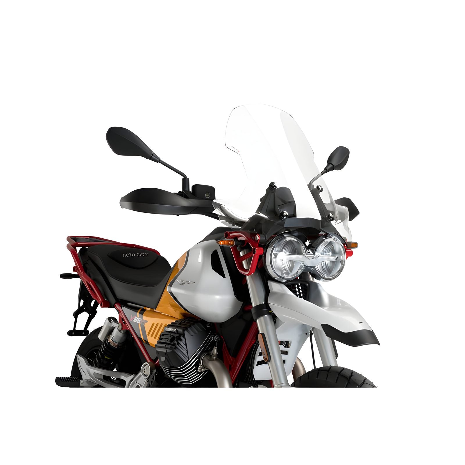 CUPOLINO TOURING PUIG COMPATIBILE PER MOTO GUZZI V85 850 TT 2019 > 2025 TRASPARENTE 21176W