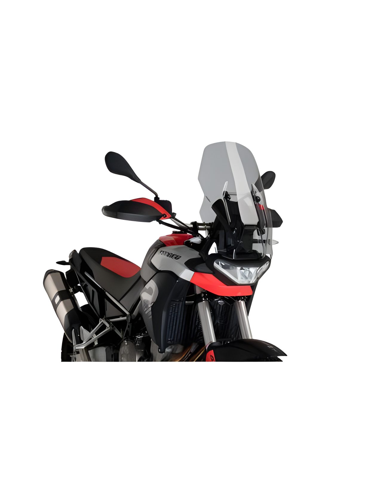 CUPOLINO TOURING PUIG COMPATIBILE PER APRILIA TUAREG 660 RALLY 2026 FUME CHIARO 21182H
