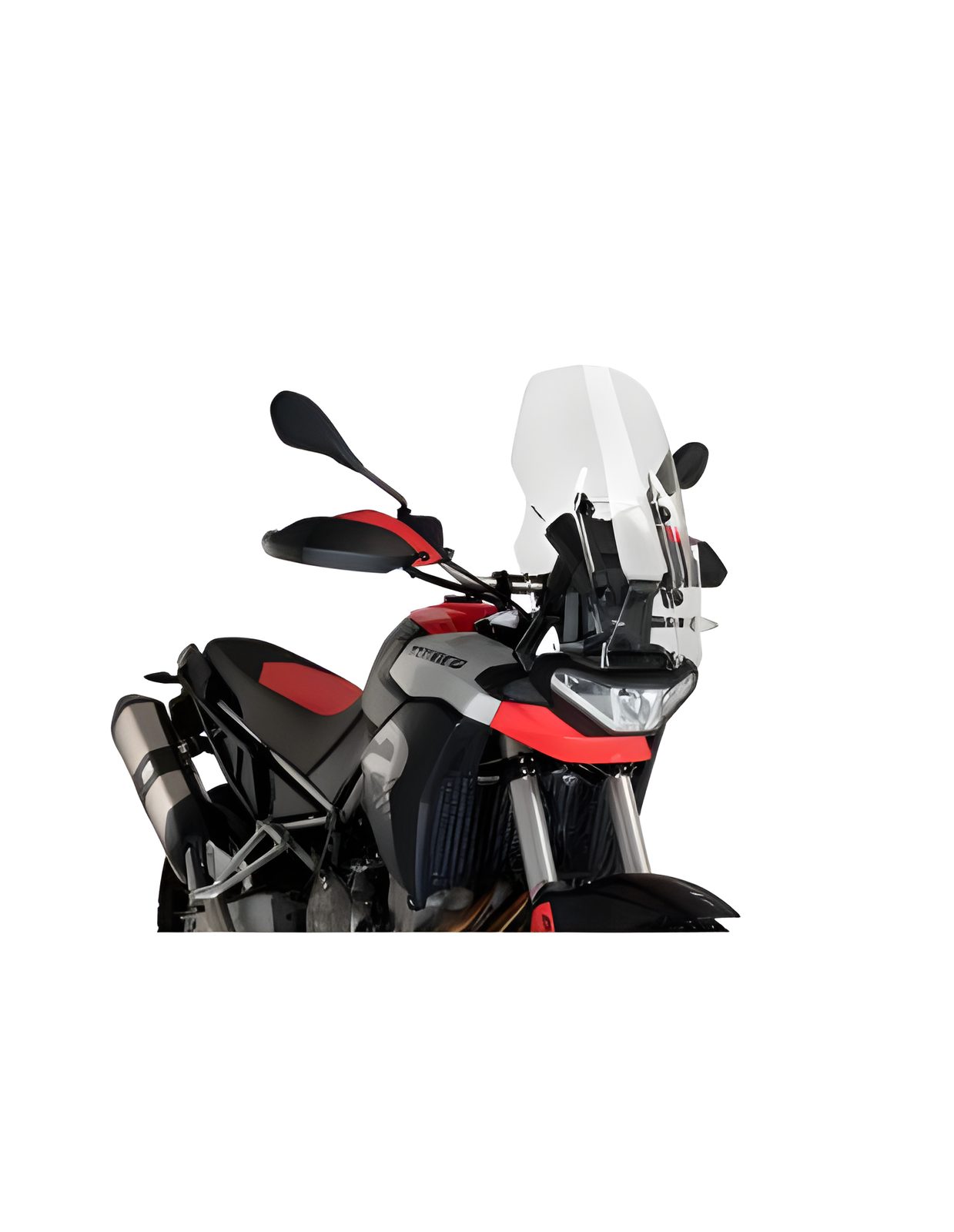 CUPOLINO TOURING PUIG COMPATIBILE PER APRILIA TUAREG 660 RALLY 2026 TRASPARENTE 21182W