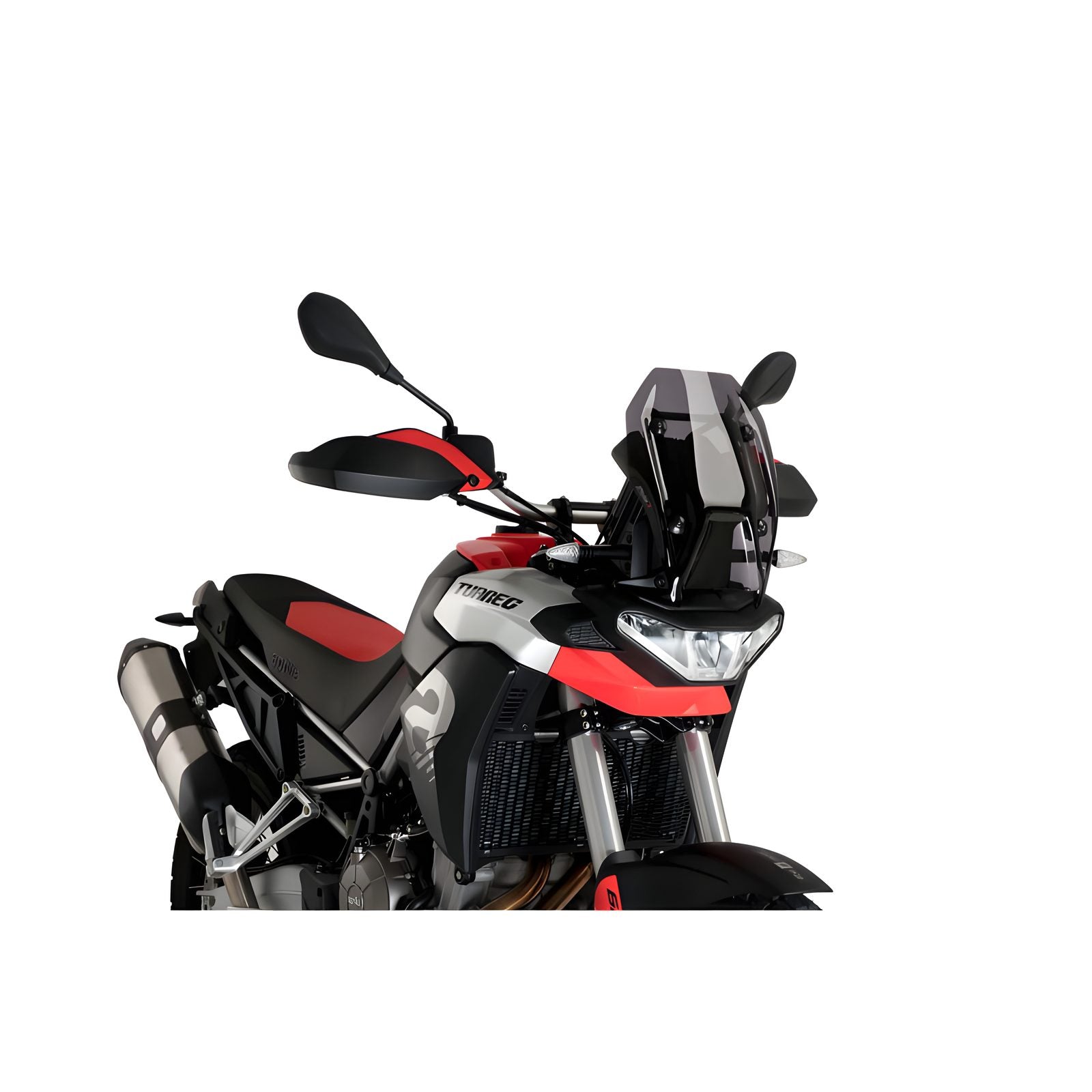 CUPOLINO SPORT PUIG COMPATIBILE PER APRILIA TUAREG 660 RALLY 2025 FUME SCURO 21225F