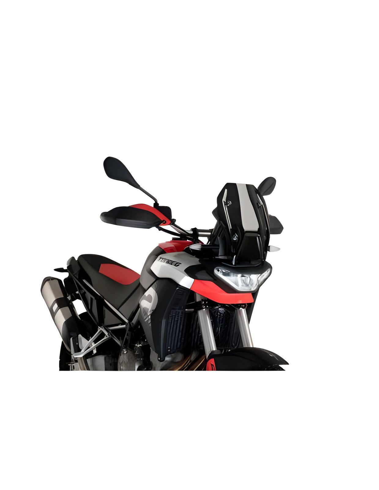 CUPOLINO SPORT PUIG COMPATIBILE PER APRILIA TUAREG 660 RALLY 2026 NERO 21225N