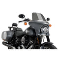 CUPOLINO HIGH-ROAD TOURING PUIG COMPATIBILE PER HARLEY DAVIDSON SOFTAIL 1745 SPORT GLIDE 2018 > 2024 FUME SCURO 21236F