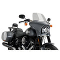 CUPOLINO HIGH-ROAD TOURING PUIG COMPATIBILE PER HARLEY DAVIDSON SOFTAIL 1745 SPORT GLIDE 2018 > 2024 FUME CHIARO 21236H