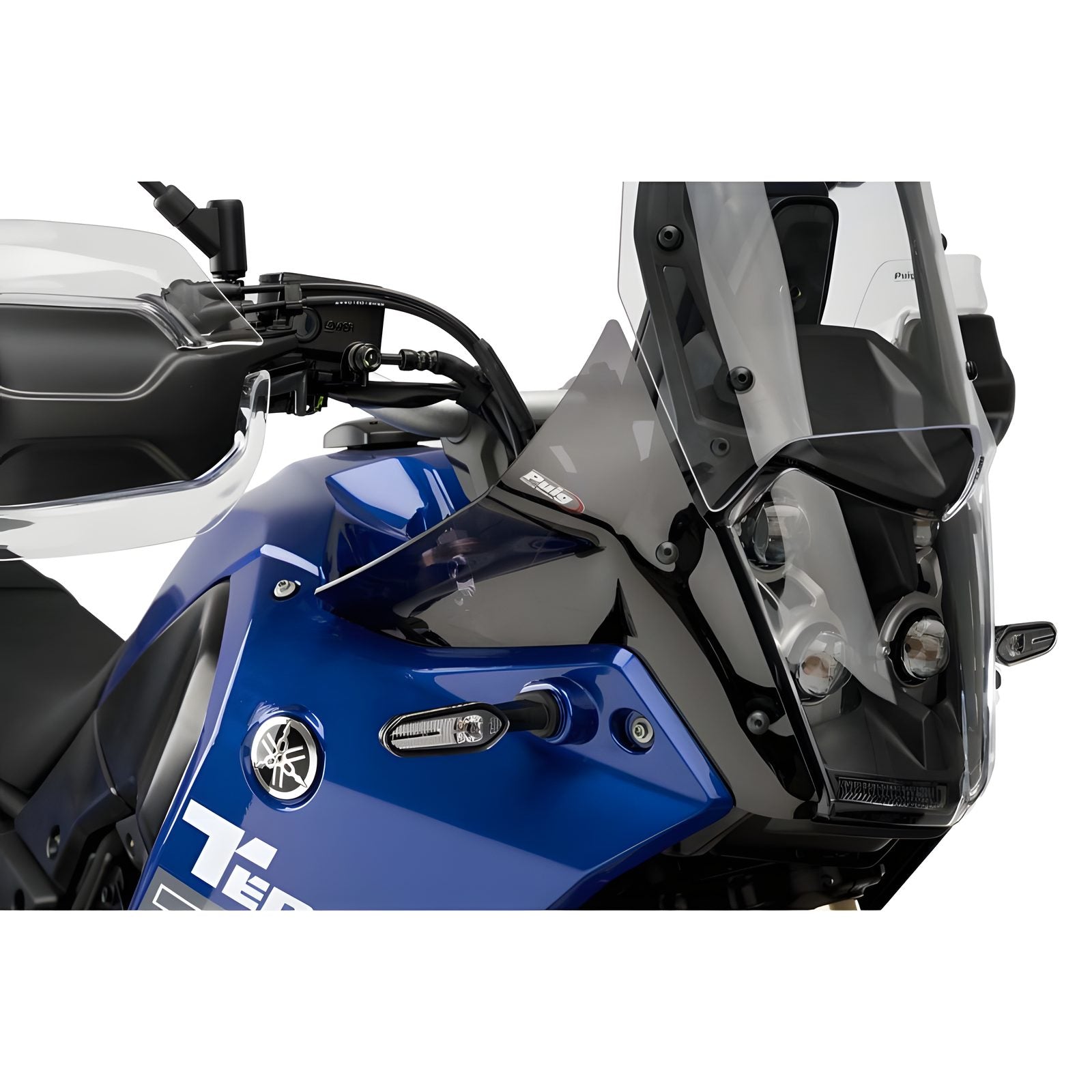 DEFLETTORI ANTERIORI MAGGIORATI PUIG COMPATIBILE PER YAMAHA TENERE 700 EXTREME EDITION 2023 > 2024 FUME SCURO 21263F