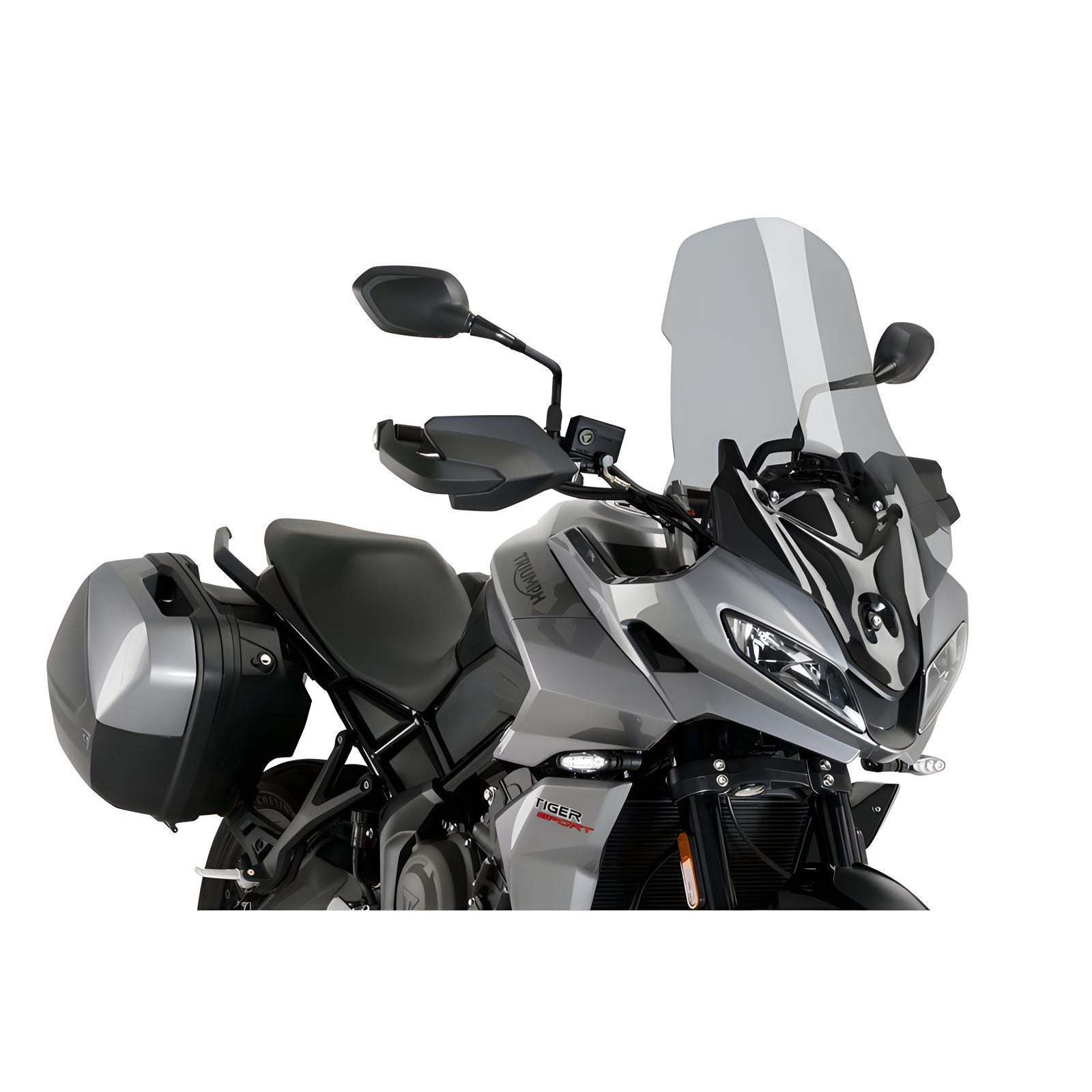 CUPOLINO TOURING PUIG COMPATIBILE PER TRIUMPH TIGER 660 SPORT 2022 > 2024 FUME CHIARO 21317H