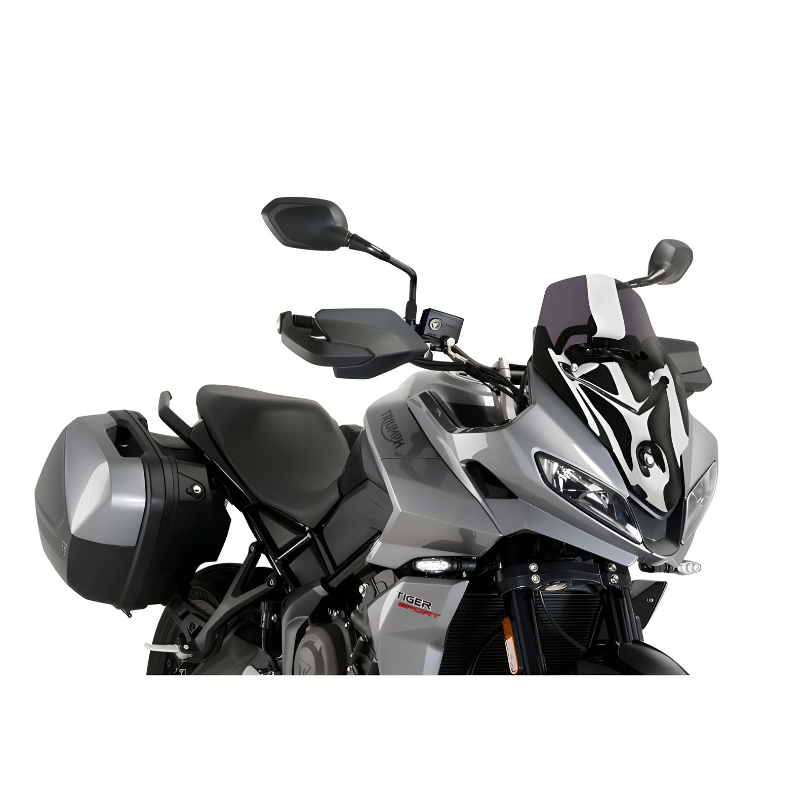 CUPOLINO SPORT PUIG COMPATIBILE PER TRIUMPH TIGER 660 SPORT 2022 > 2023 FUME SCURO  RICONDIZIONATO 21318F