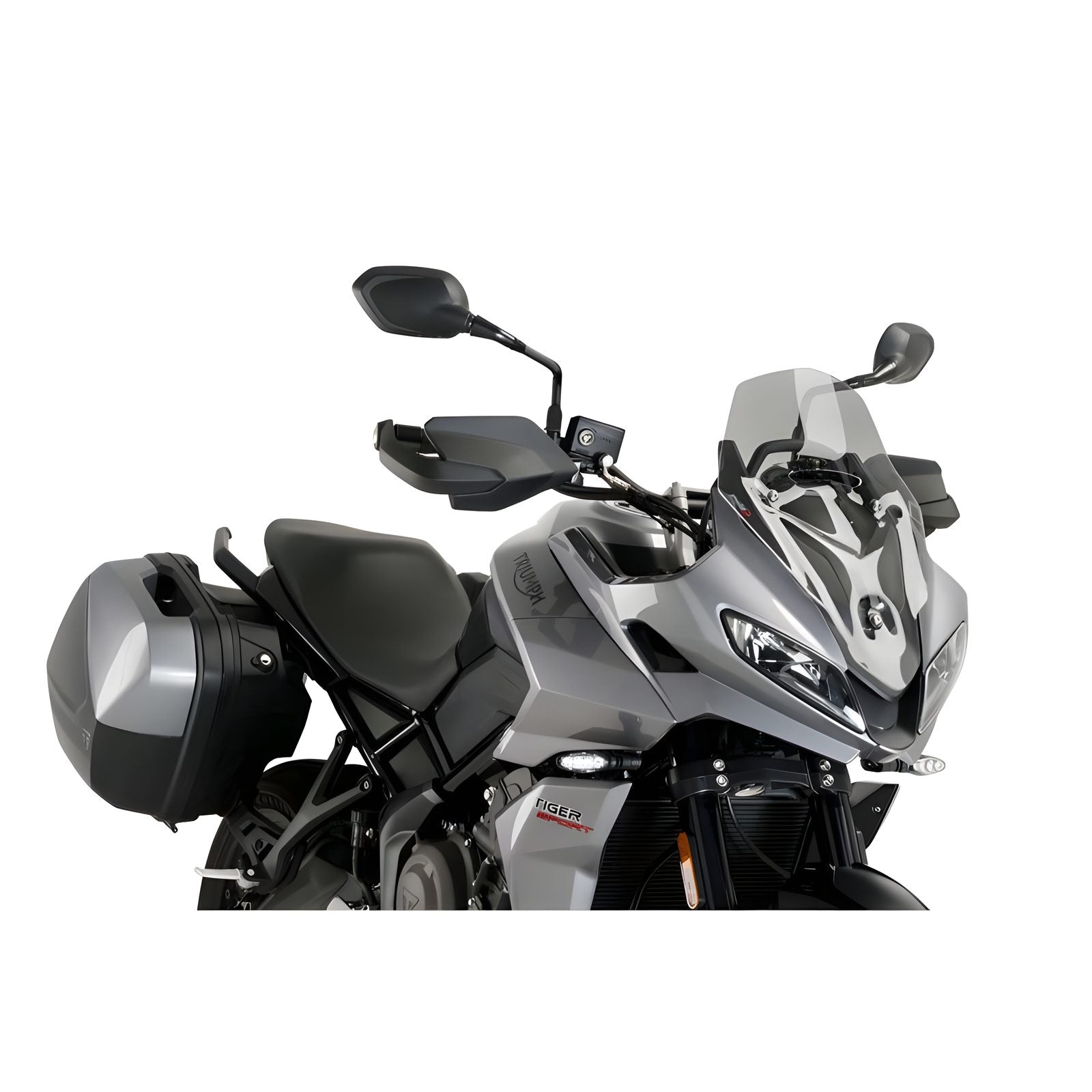 CUPOLINO SPORT PUIG COMPATIBILE PER TRIUMPH TIGER 660 SPORT 2022 > 2024 FUME CHIARO 21318H