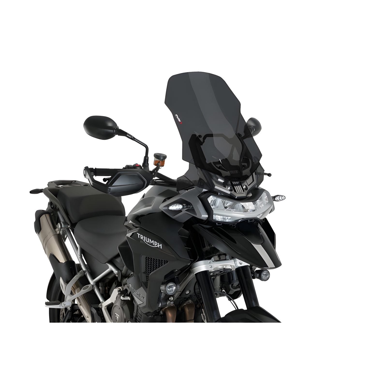 CUPOLINO TOURING PUIG COMPATIBILE PER TRIUMPH TIGER 1200 RALLY EXPLORER 2022 > 2025 FUME SCURO 21336F
