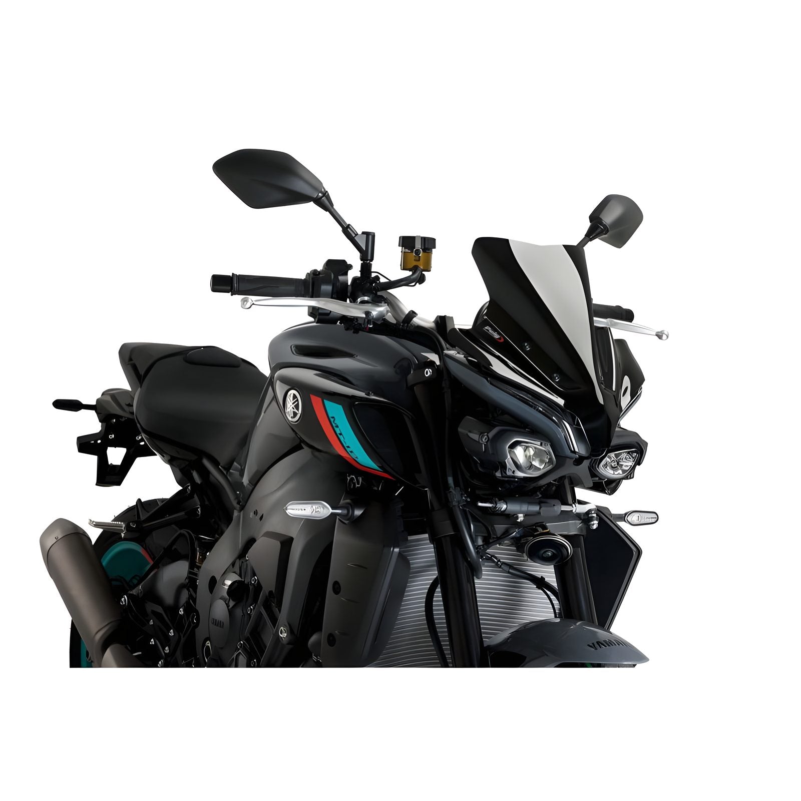 CUPOLINO NAKED N.G. SPORT PUIG COMPATIBILE PER YAMAHA MT-10 1000 2022 > 2025 NERO 21361N