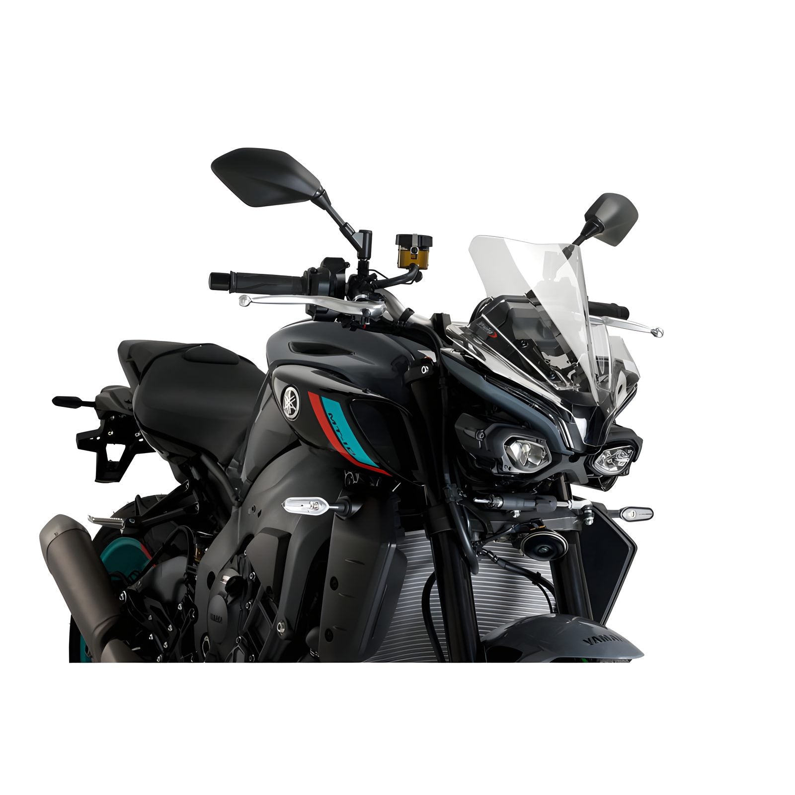 CUPOLINO NAKED N.G. SPORT PUIG COMPATIBILE PER YAMAHA MT-10 1000 SP 2022 > 2025 TRASPARENTE 21361W