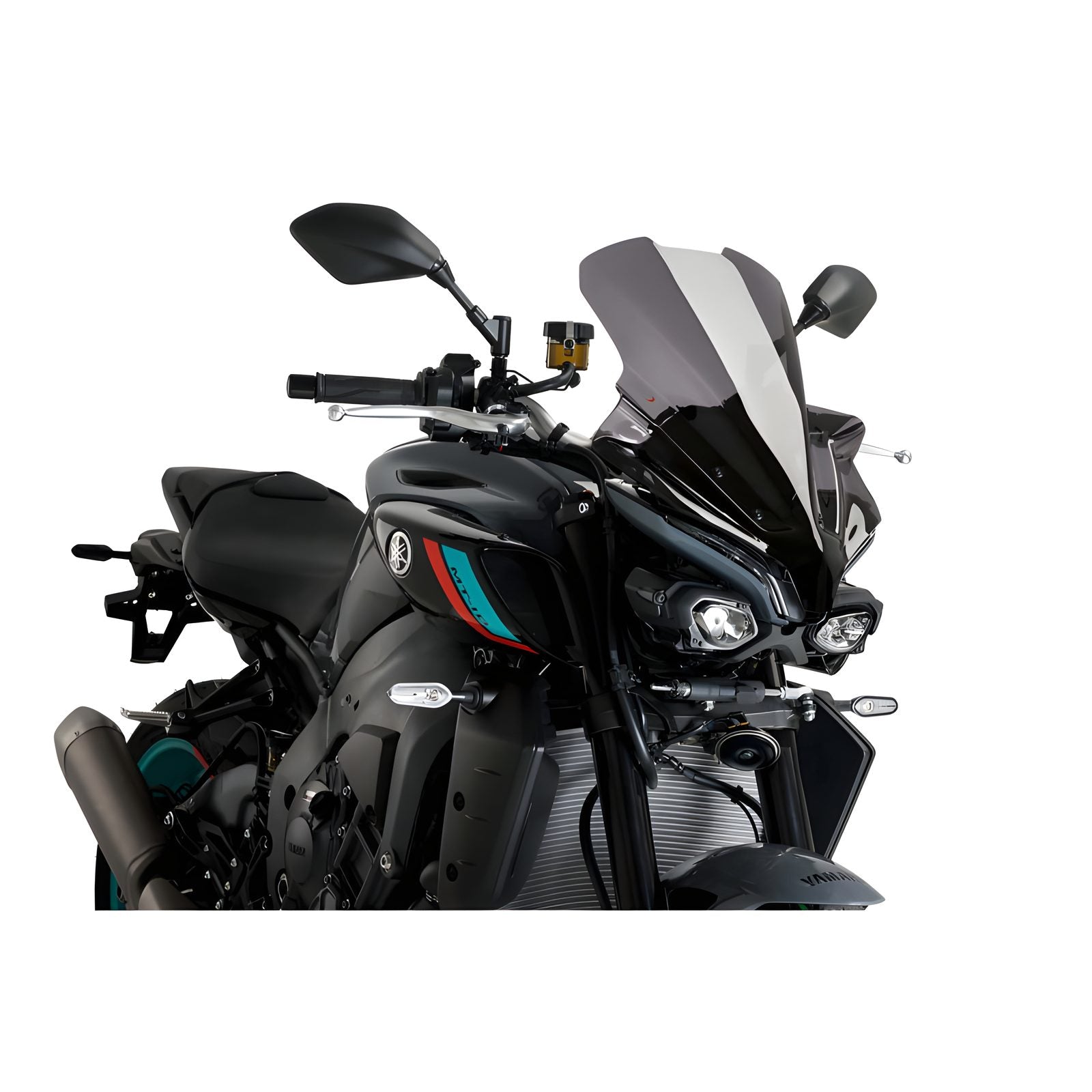 CUPOLINO NAKED N.G. TOURING PUIG COMPATIBILE PER YAMAHA MT-10 1000 SP 2022 > 2025 FUME SCURO 21362F