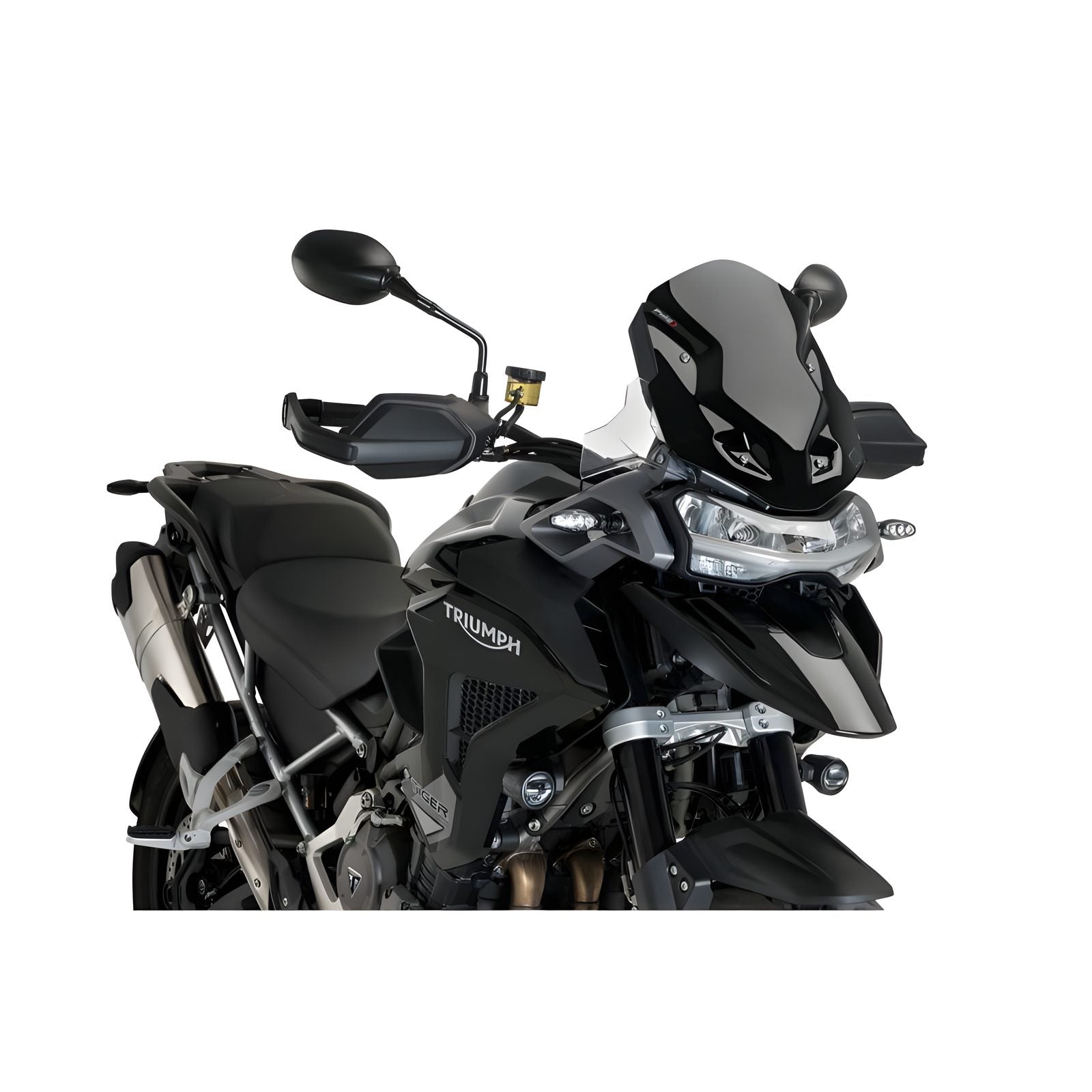 CUPOLINO SPORT PUIG COMPATIBILE PER TRIUMPH TIGER 1200 RALLY EXPLORER 2022 > 2025 NERO 21394N