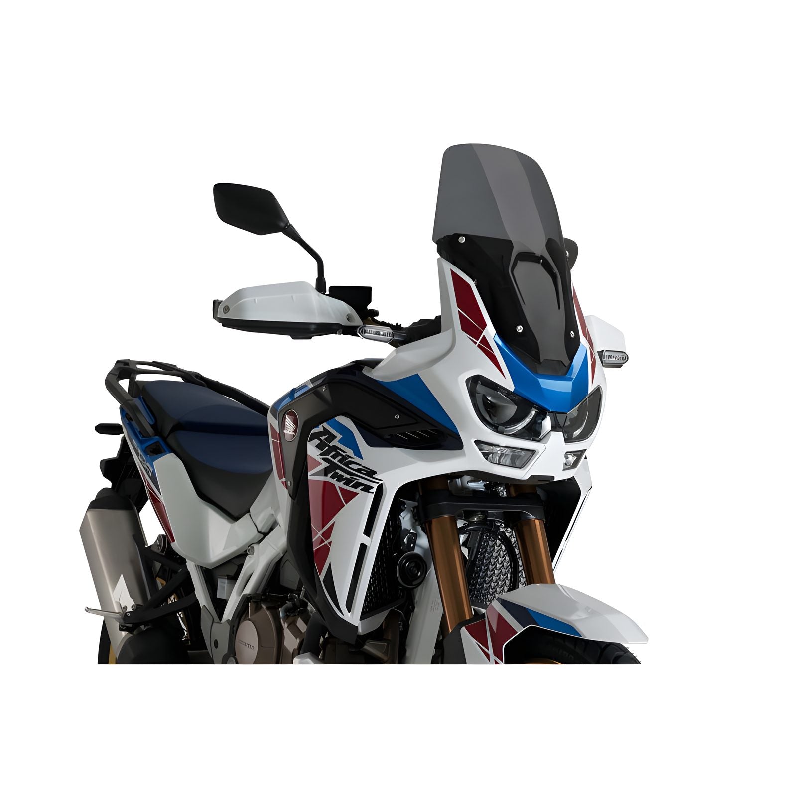 CUPOLINO TOURING PUIG COMPATIBILE PER HONDA AFRICA TWIN CRF 1100L ADVENTURE SPORTS 2020 > 2023 FUME SCURO 21395F
