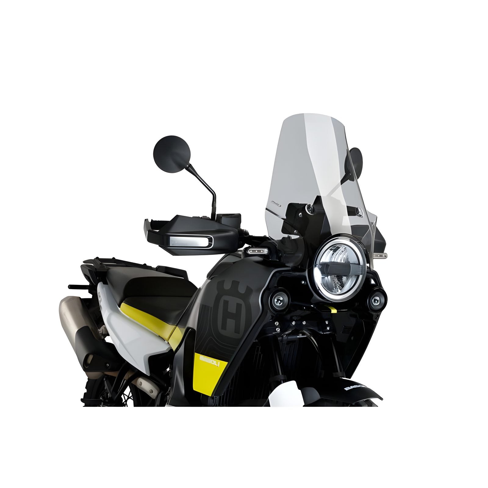 CUPOLINO TOURING PUIG COMPATIBILE PER HUSQVARNA NORDEN 901 2022 > 2024 FUME CHIARO 21413H