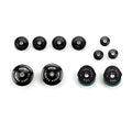 TAPPI TELAIO IN ALLUMINIO PUIG COMPATIBILE PER BMW R 1250 GS ADVENTURE 2018 > 2023 NERO 21432N