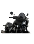 CUPOLINO SEMICARENATO TOURING MIRAGE PUIG COMPATIBILE PER HONDA REBEL CMX1100 2025 > 2026 FUME SCURO 21461F