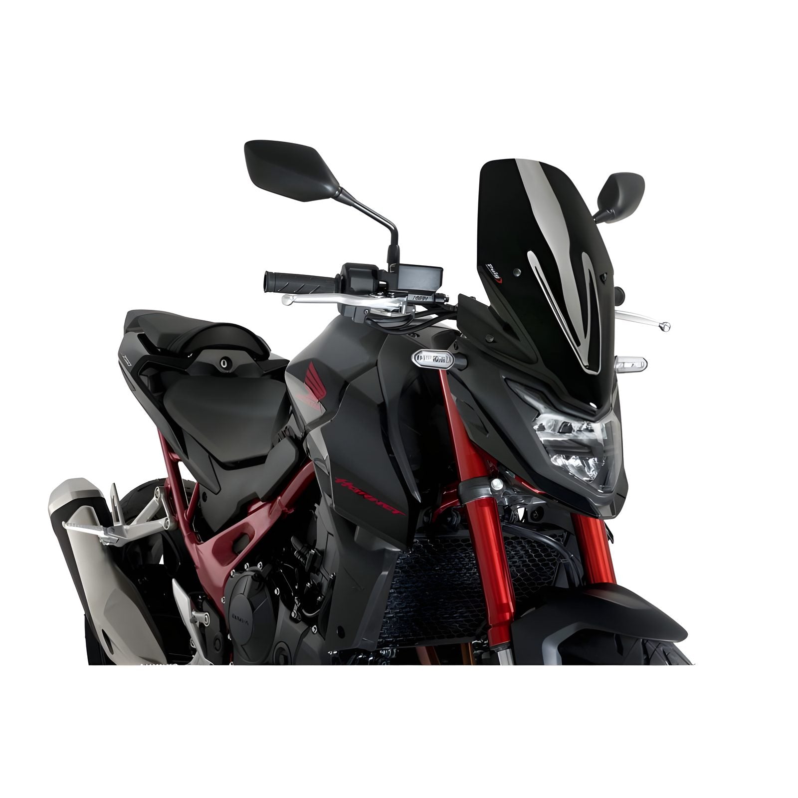 CUPOLINO NAKED N.G. TOURING PUIG COMPATIBILE PER HONDA CB 750 HORNET 2023 > 2024 NERO 21480N