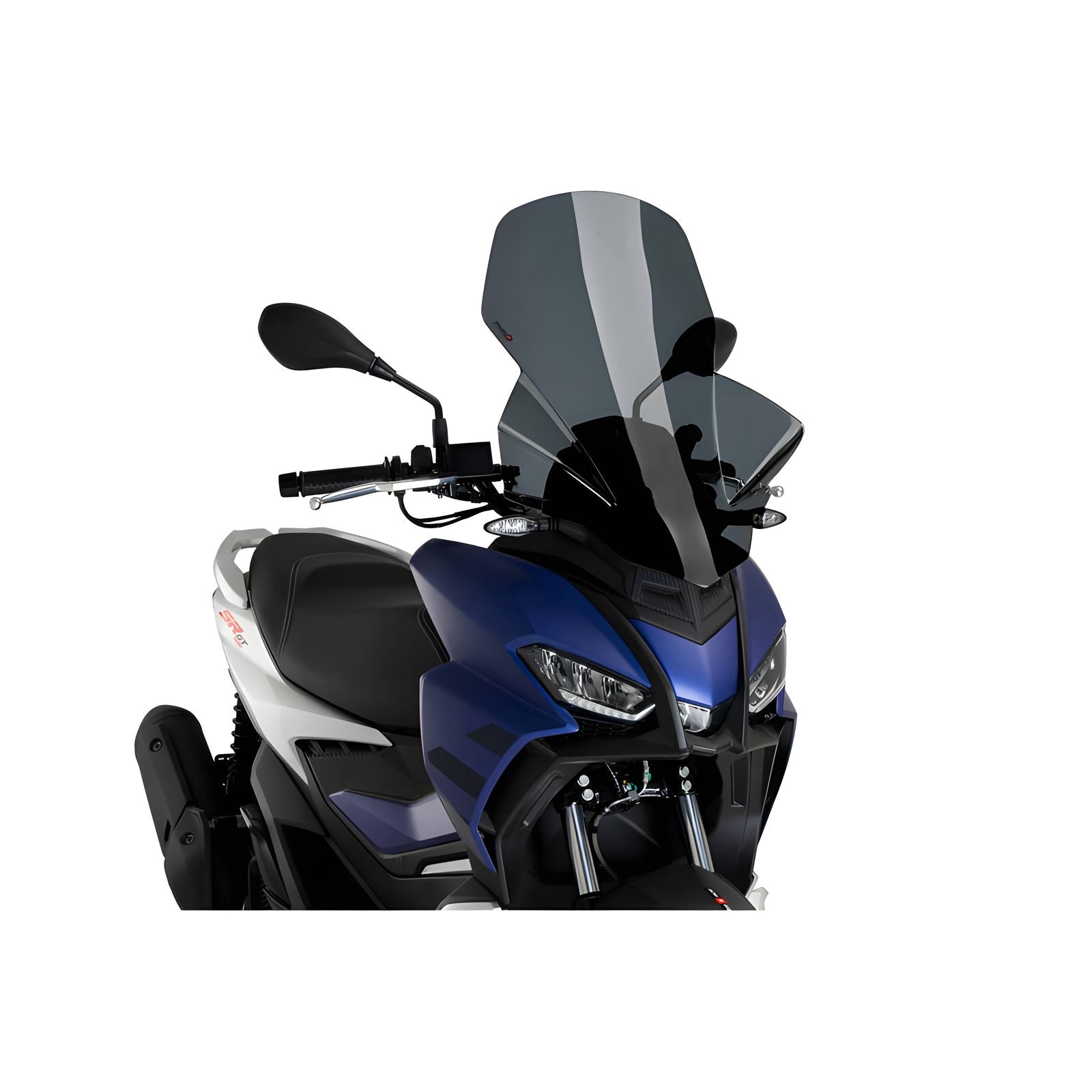 CUPOLINO V-TECH LINE TOURING PUIG COMPATIBILE PER APRILIA SR 200 GT 2022 > 2024 FUME SCURO 21482F